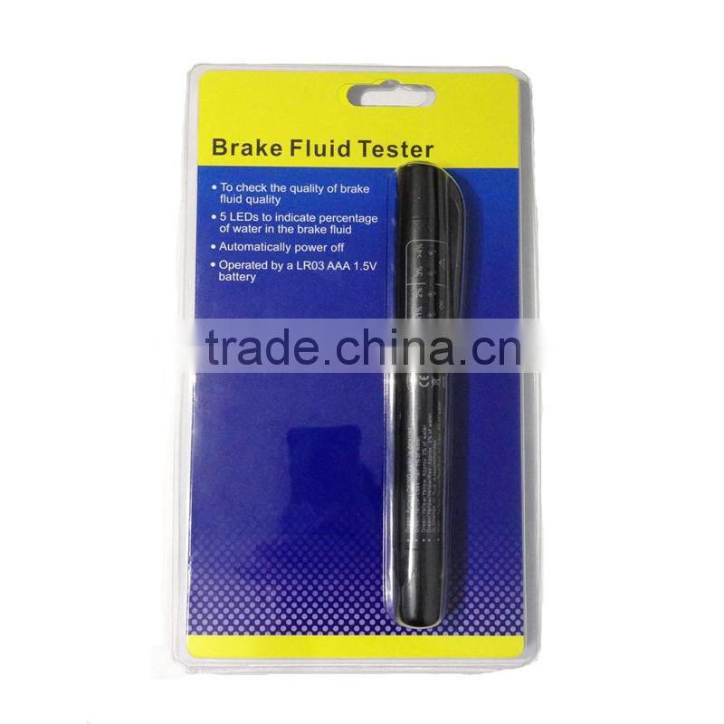 Brake Fluid Tester 5 LED Car Vehicle Auto Automotive Testing Tool for DOT3/DOT4 Fast shipping