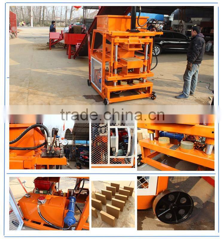 WT1-10 clay paver interlock brick making machine
