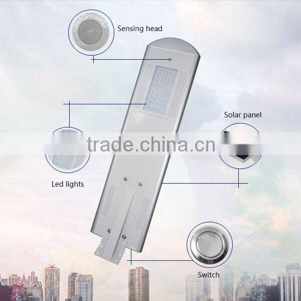 40 watt Factory Price Durable Aluminum Integrated Solar Street Lights 40w