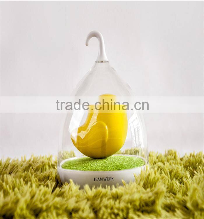 Touch sensitive poratble Birdcage lamp