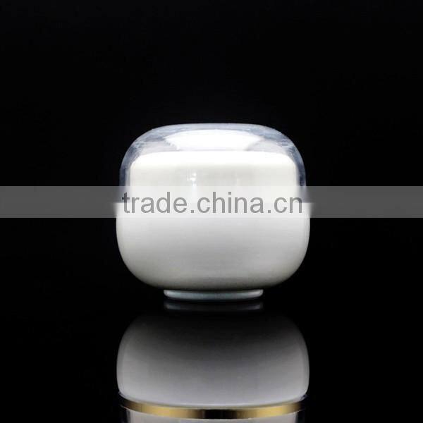 50g ceramic white jar for wholesale