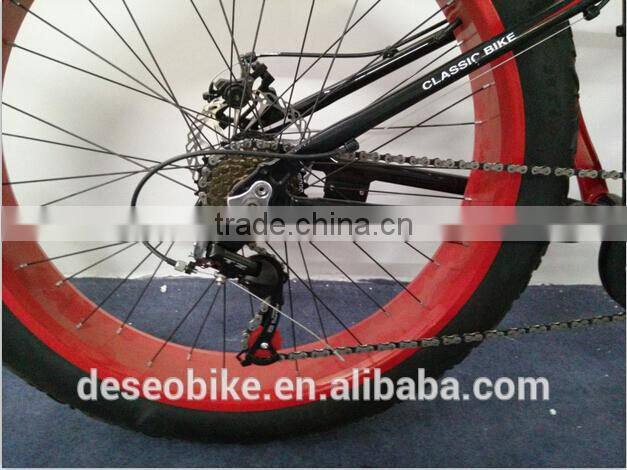 26*4.0 fat tyre snow bicycle fat bike made in china