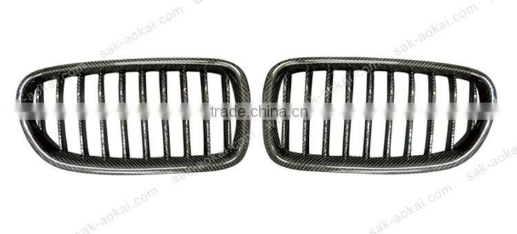 Auto grille for F18 with carbon fiber