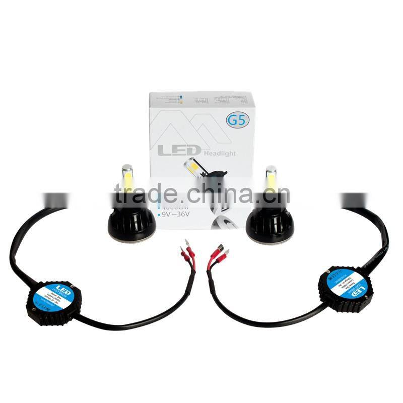 H3 PK22S 6000K LED Super Bright LED Headlight Conversion Kit Multiple Bulb Size