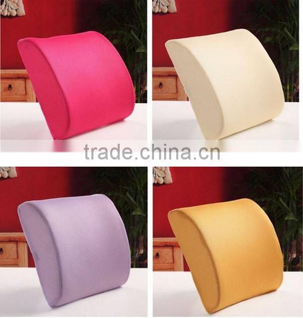 Back Support Cushion Pillow Memory Foam Lumbar Office Home Chair Car Seat Medium