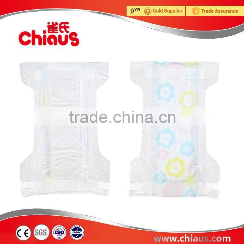 Dry and soft premium diapers for baby made in China