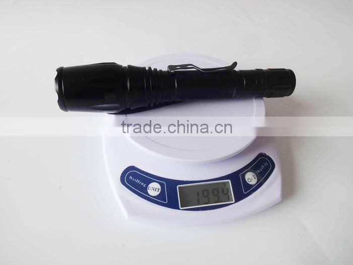 Onlystar GS-9448 2*18650 rechargeable lithium battery aluminum tactical powerful emergency usage fast track flashlight torch