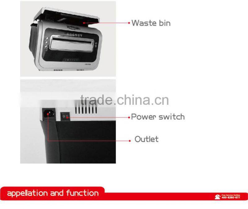 Perfect office paper shredding machine from Hopu made in China