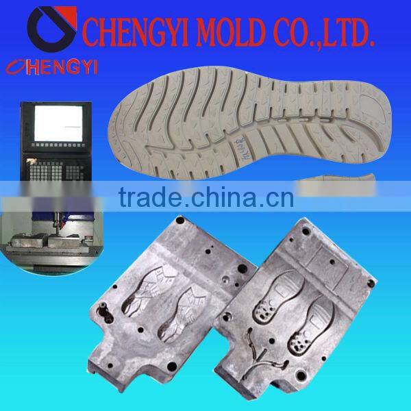 2016 injection foaming rubber athletic outsole eva maker molds