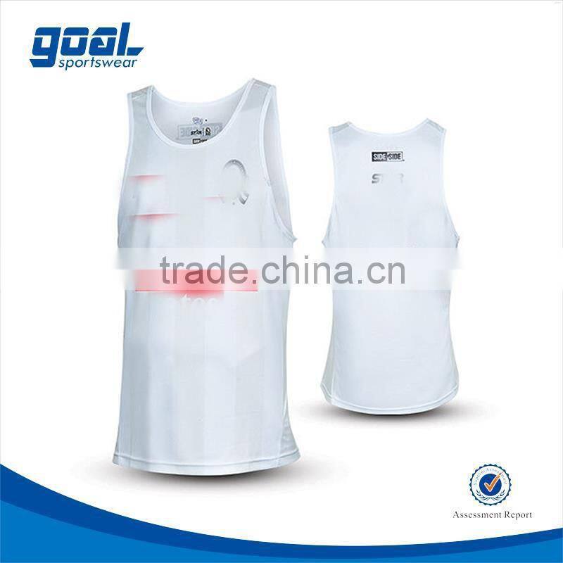 2015 durable wholesale cheap black plain tank top