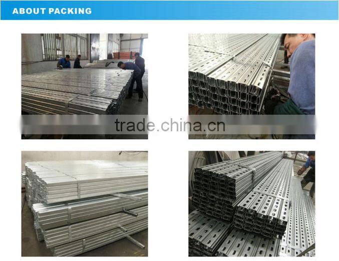 Galvanized steel c profile, c type channel, c shaped steel, c lipped channel