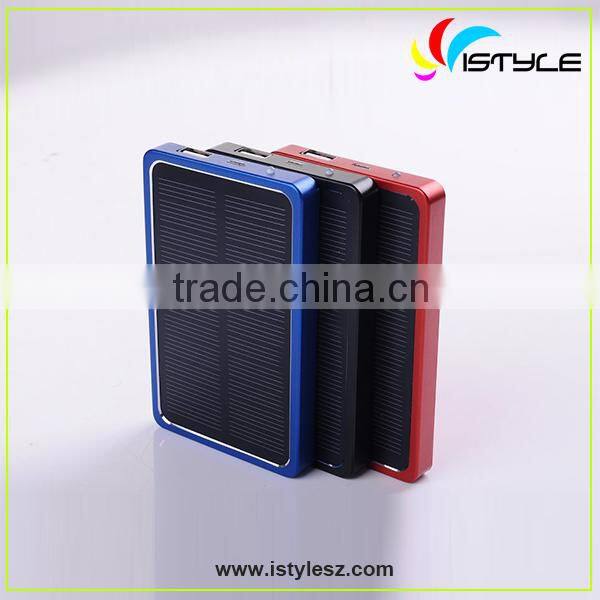 Portable solar battery pack external solar charger for mobile phone 4000mah