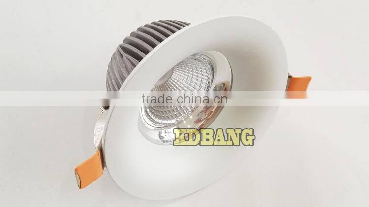 recessed cob ceiling down light led downlight 30w