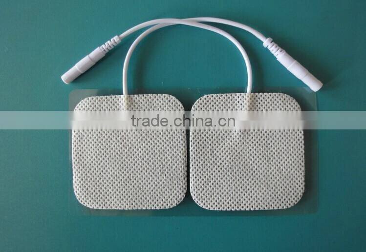 5*5cm non-woven fabrics pin type Self adhesive electrode pads