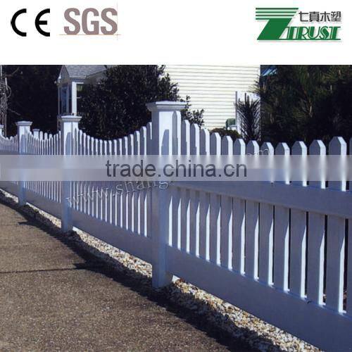 contemporary vinyl white pvc picket fencing