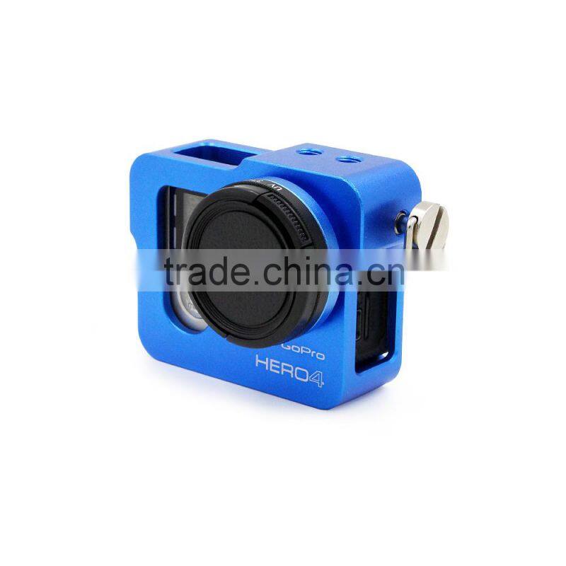 Aluminium Alloy Protective Housing Shell Case for Go Pro Hero4