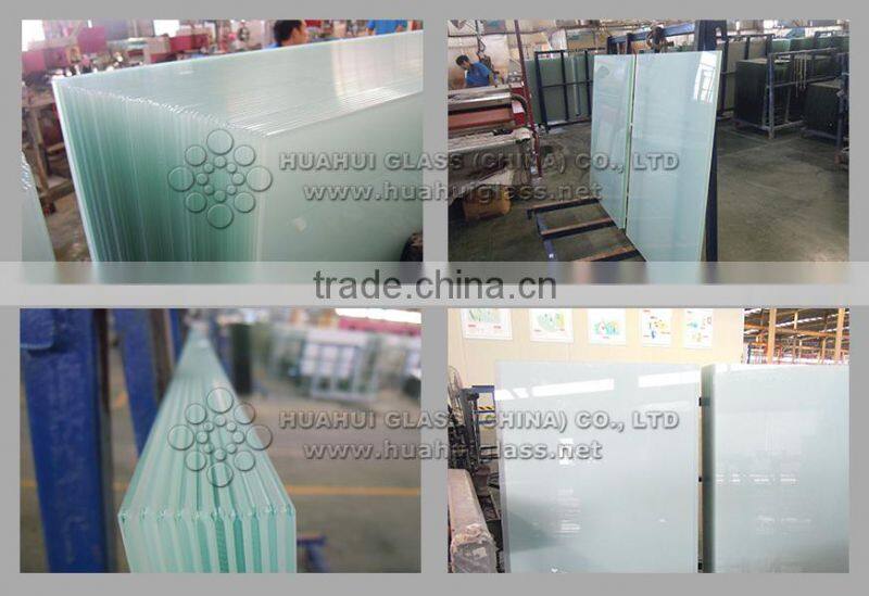 hot sell high quality sandblasted tempered glass with AS/NZS 2208, ANSIZ97.1, EN12150
