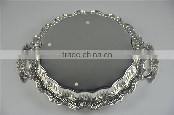 silver serving trays T130S