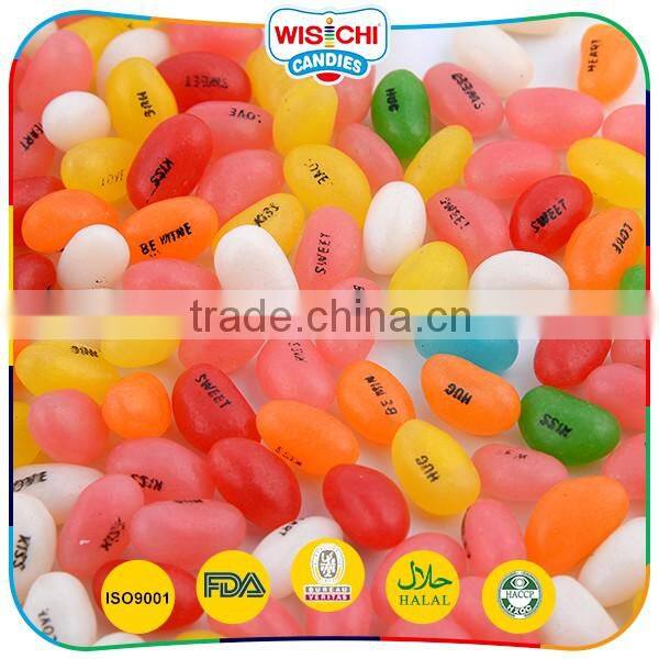 Lovely fruit flavor sweet yummy taste custom jelly