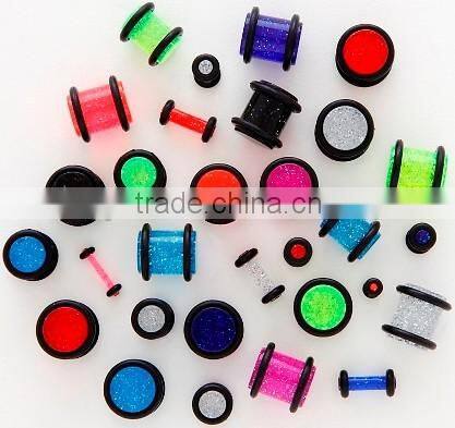 Fashion Cheat Ear Plugs Fake Ear Tape Cheater Plugs ear piercing jewelry