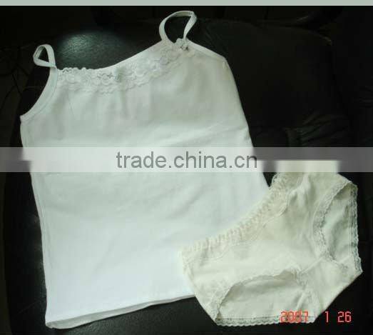 lace decorated black underwear for women