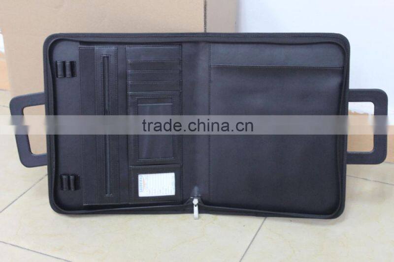 Faux Leather Portfolio, Handle Portfolio
