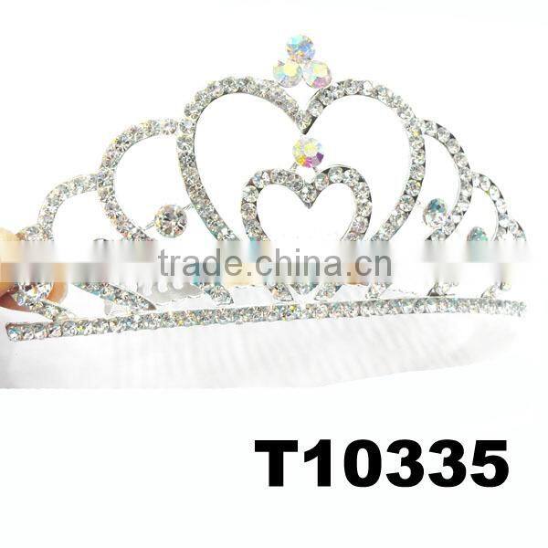 wholesale large diamond crystal pageant crowns and tiaras