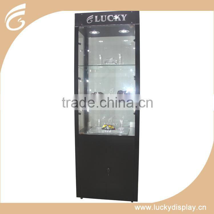 3d glasses display showcase design