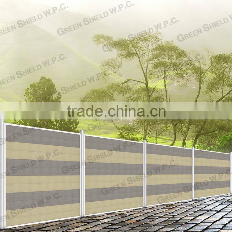 Wood Plastic Fence/Enclosure Wall 1.8m/2.0m