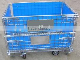 Fine Quality ISO9001 Steel Collapsible Steel Mesh Container