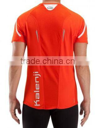 High quality custom clothing dri fit mens running t shirt
