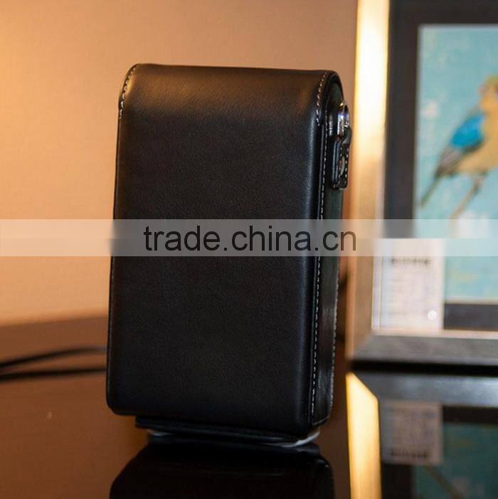 Factory price korean mini black PU leather Camera Bag in Dongguan