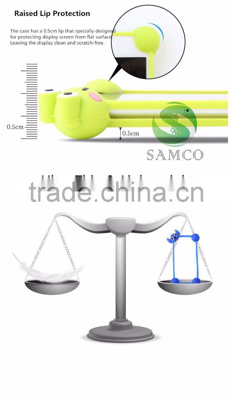 Samco Cute Doraemon Universal Silicone Frame Bumper Cover Case for Vivo Y51