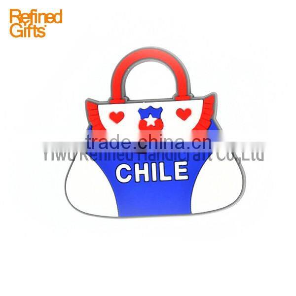 Bag PVC Rubber Soft Mini Fridge Magnets Lovely promotion gifts