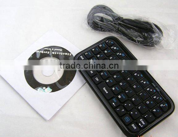 Hot Mini Keyboard with bluetooth for iPhone4 (bluetooth mini keyboard/mini keyboard bluetooth/mini bluetooth keyboard)