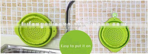 Colorful spiral-cut handled cheap fruit basket