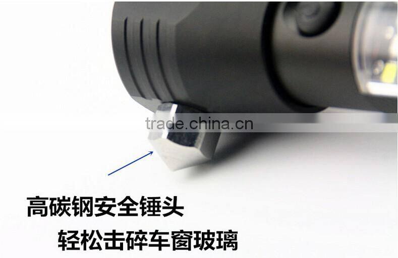 Factory wholesale multifunctional solar led flashlight