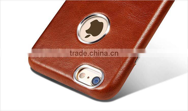ICARER Luxury Genuine Leather Case For Apple iPhone 6 6S Plus Ultra Thin Mobile Phone Back Cover For iPhone6 4.7 5.5 Inch