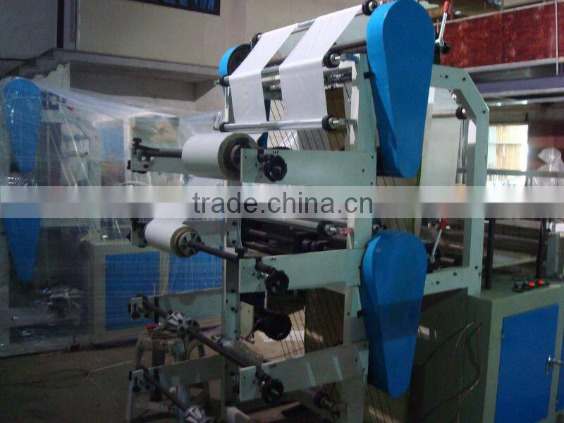 Double-layer,four-line Cold cut Bag Making Machine (LDF-800/1000/1200)