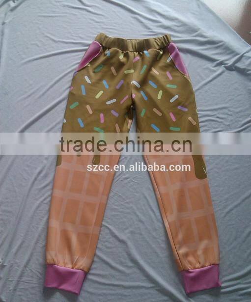 2015 Men emoji jogger pants,mens sweatpants