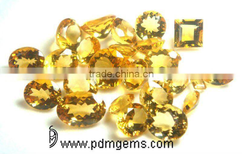 Lemon Quartz Mix Shape Cut Faceted Lot For Silver Jewelry From Jaipur