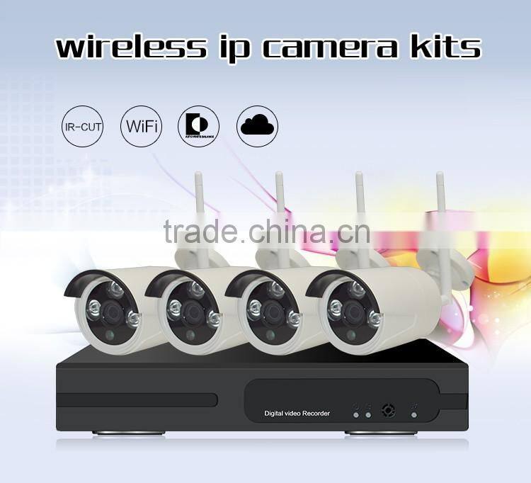 wifi ip camera wireless outdoor surveillance camera 8ch nvr wireless kit