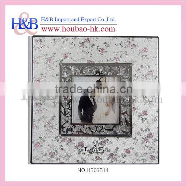 global hot sale luxury 10*10, 14*14 sliver acrylic sexy photo album