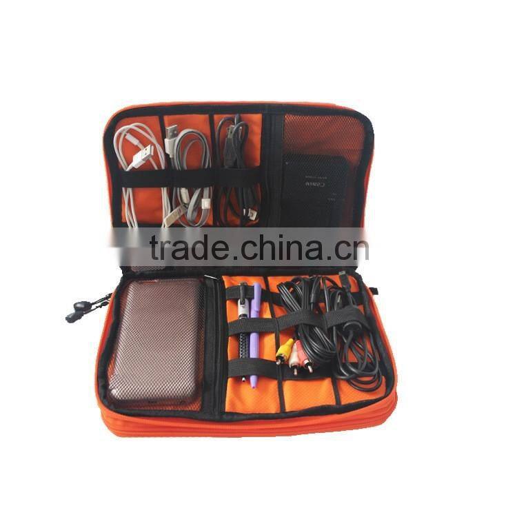 Electronic Accessories Organizer Case Cable USB Drive Organizer Bag Portable Travel Organizer
