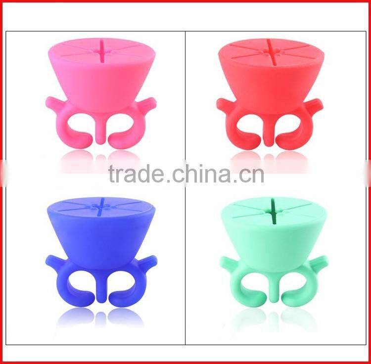 Cosmetic tool nail polish display stand