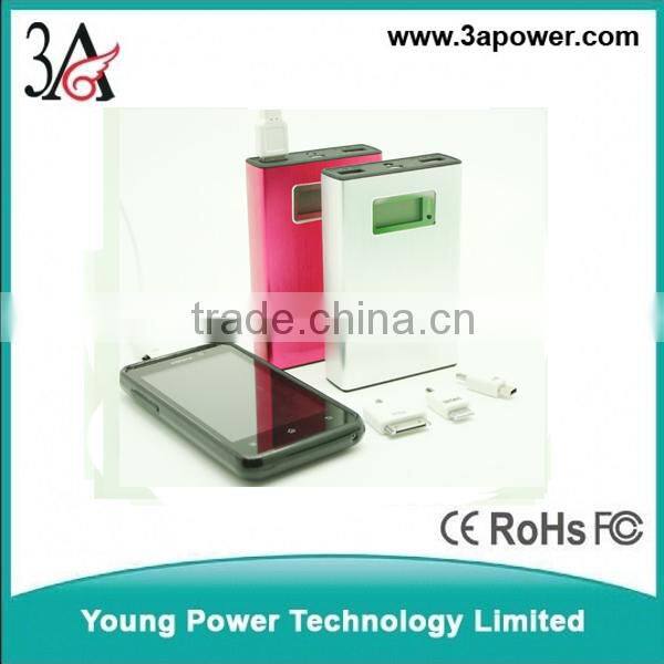 power banks gift charger free logo 9000mah display power mobile charger