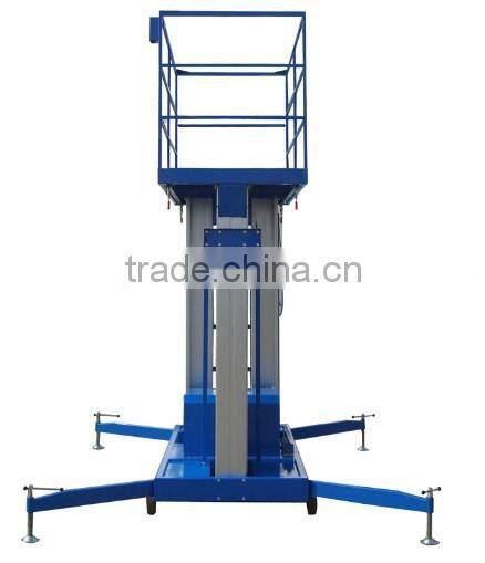 12m aluminium hydraulic alloy lifting platforms