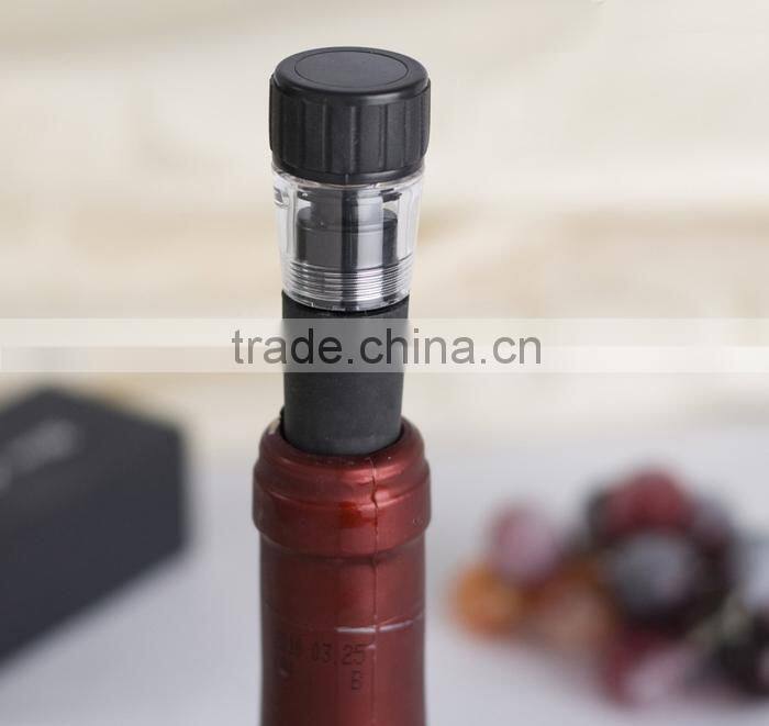 Eco Friendly plastic novelty wine bottle stopper