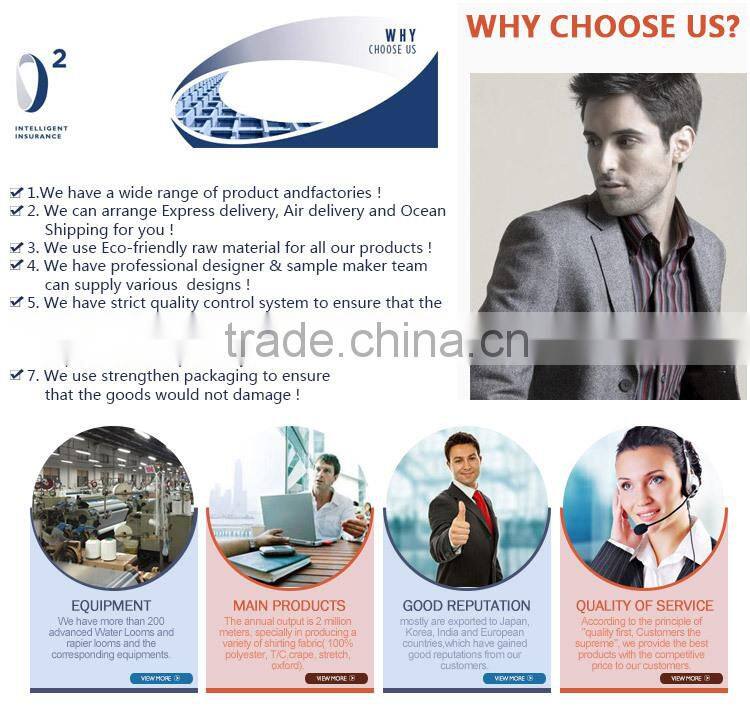 TC yarn dyed shirting fabric Wholesale