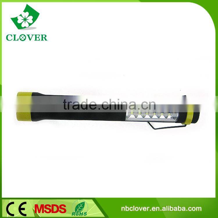 1W LED+8SMD LED 3*AAA battery popular led working light for wholesale